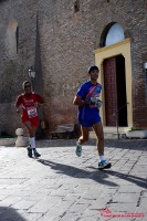 Passaggio al 14° Km nel borgo di Montesilvano Colle-100