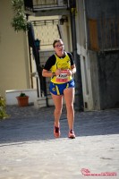 Passaggio al 14° Km nel borgo di Montesilvano Colle-500